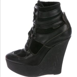 Burberry Prorsum Tayport Platform Wedge boots